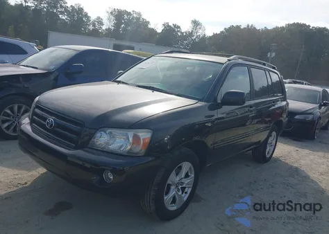 2005 Toyota Highlander из США, поврежденный, VIN JTEGD21A550117906